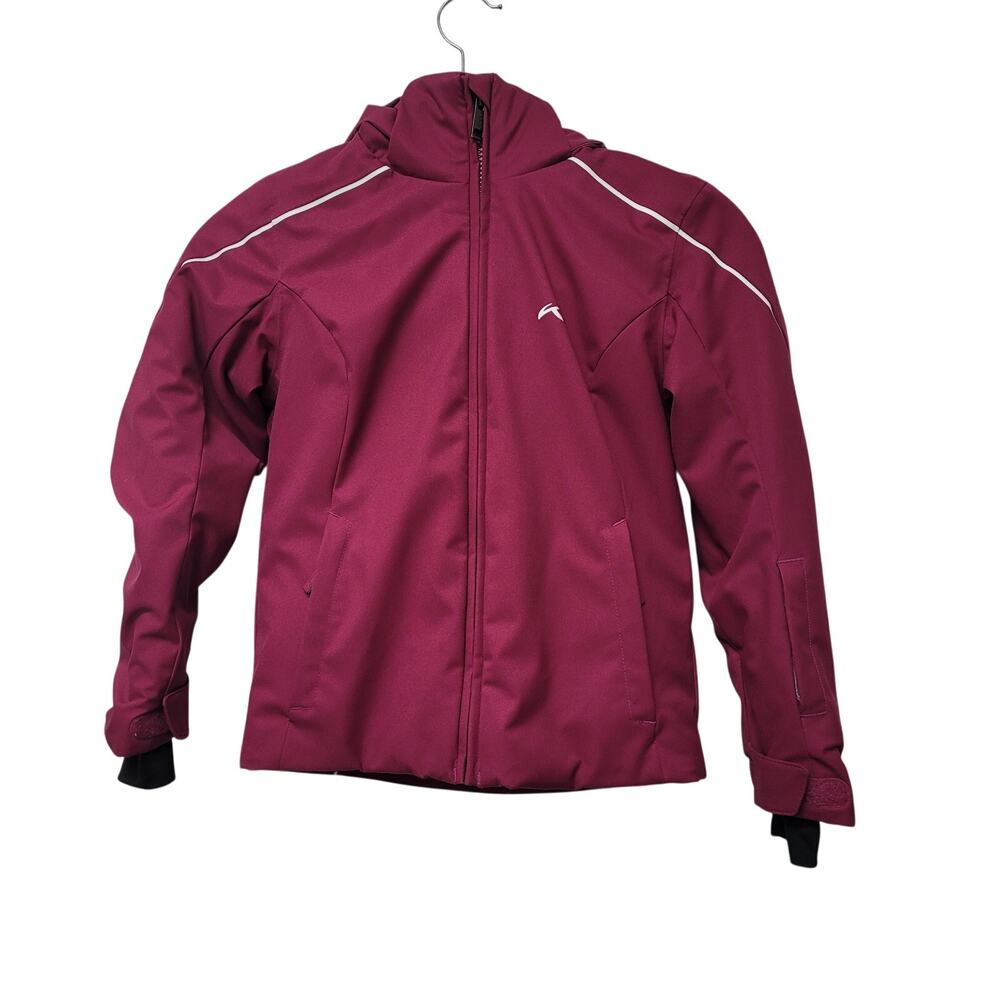 KJUS Kids Ski Snowboard Jacket Size 128 (6-8) Purple Snow Jacket Winter Outdoor